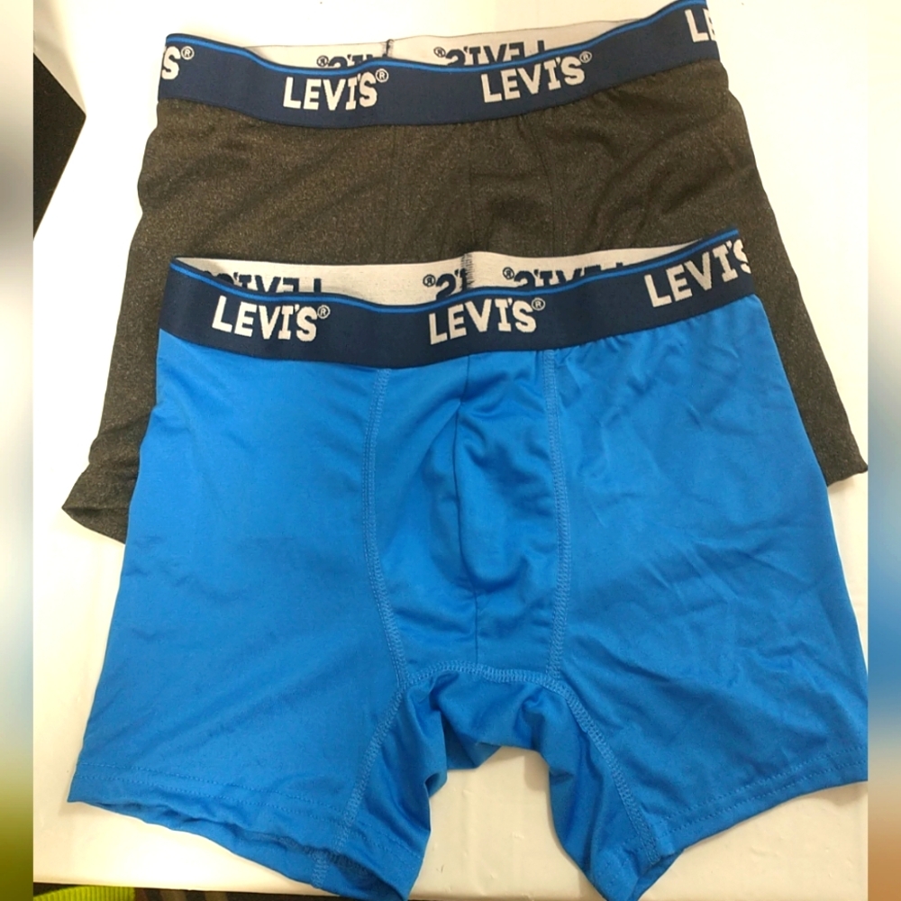 Men's Levis Boxer Shorts Underwear ~ Size Small ~ Lot of 2 ~ New